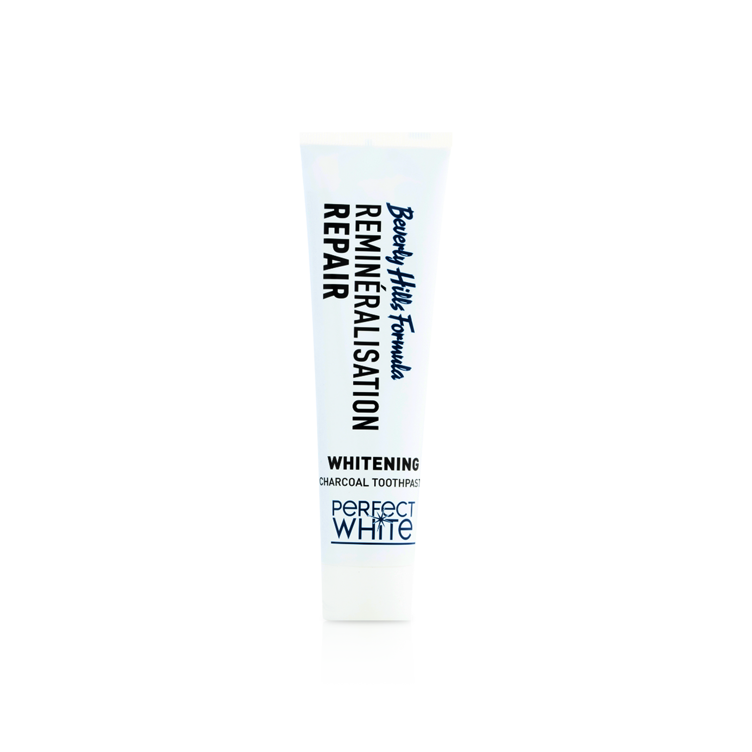 Perfect White Black Remineralisation Repair Whitening Charcoal Toothpaste