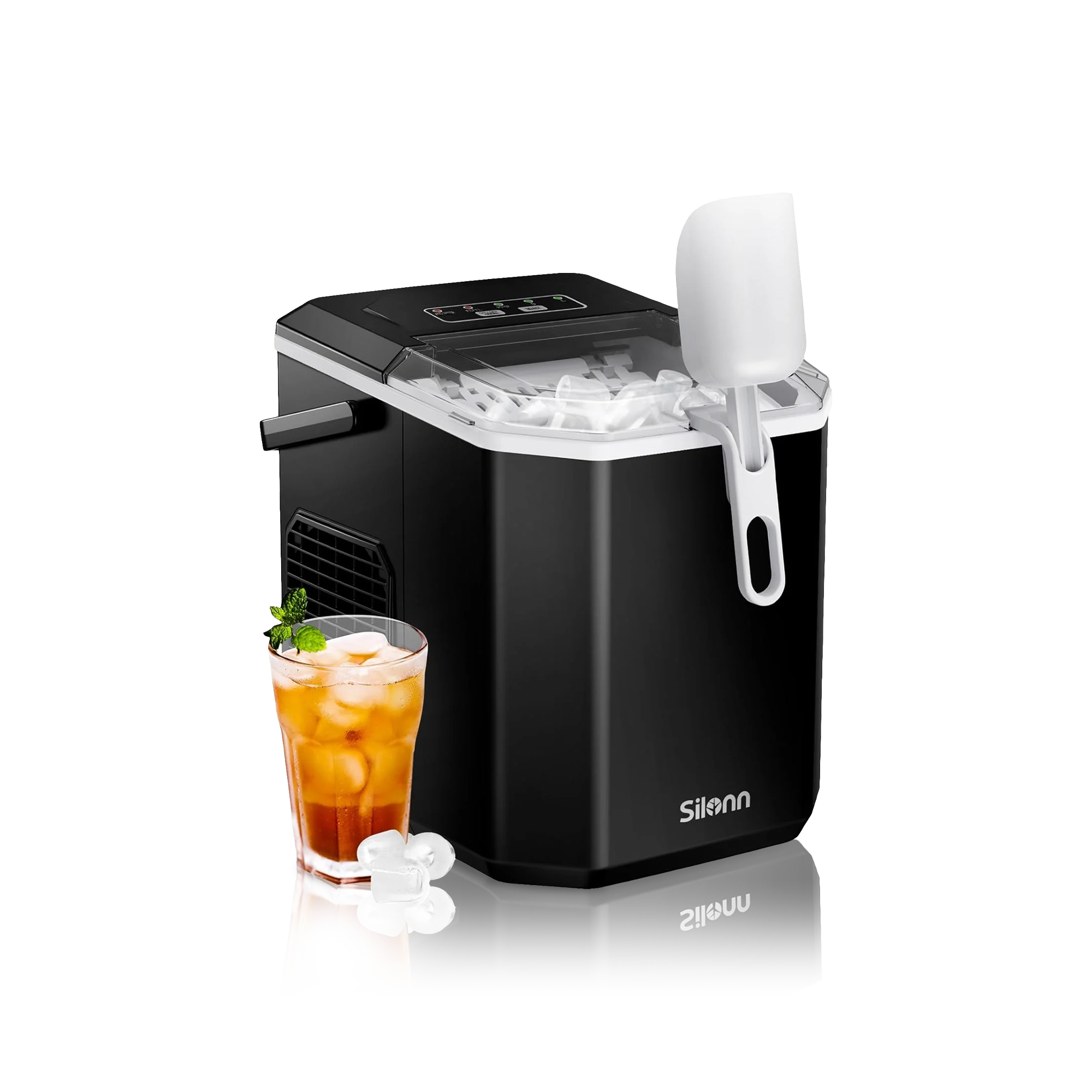 Countertop Bullet Ice Maker with Handle