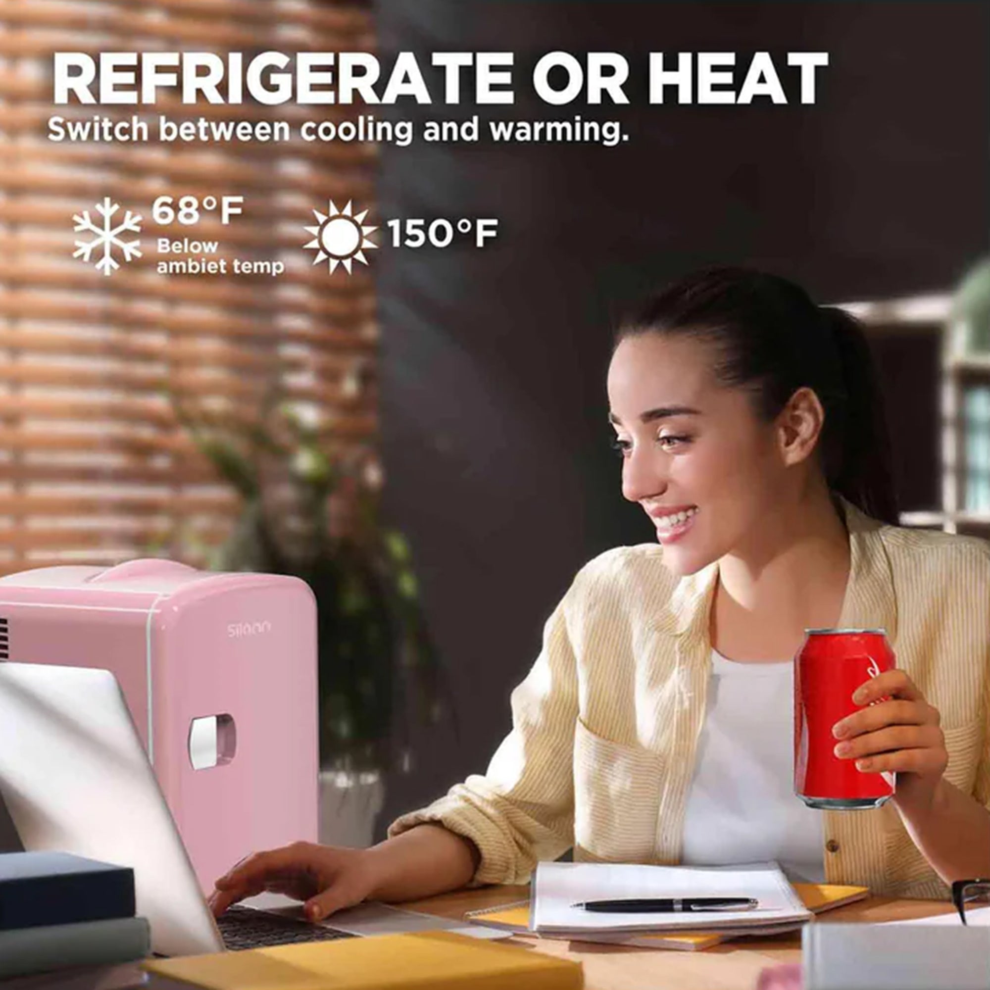 ثلاجة صغيرة