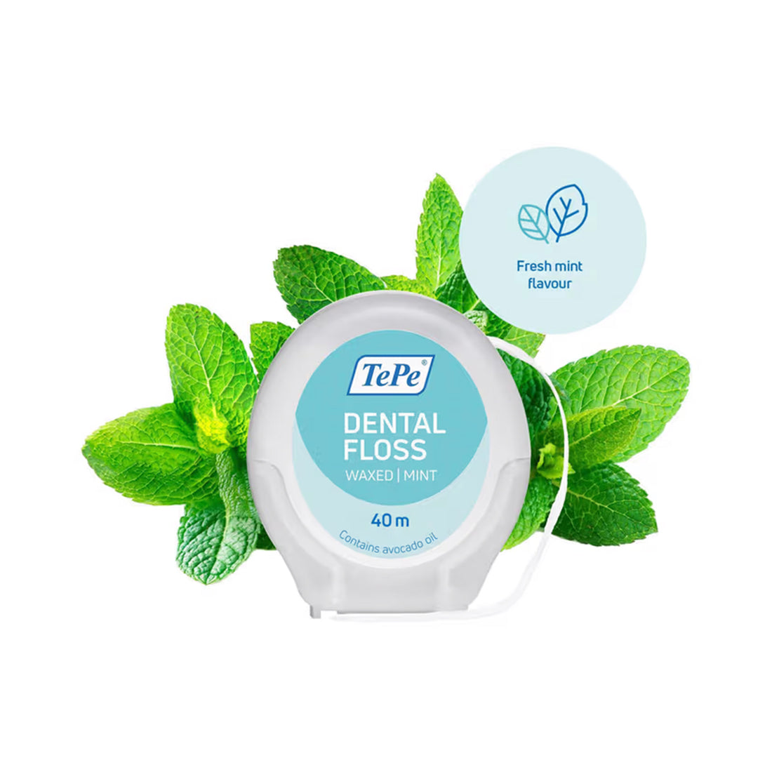 Tepe Dental Floss Waxed Mint