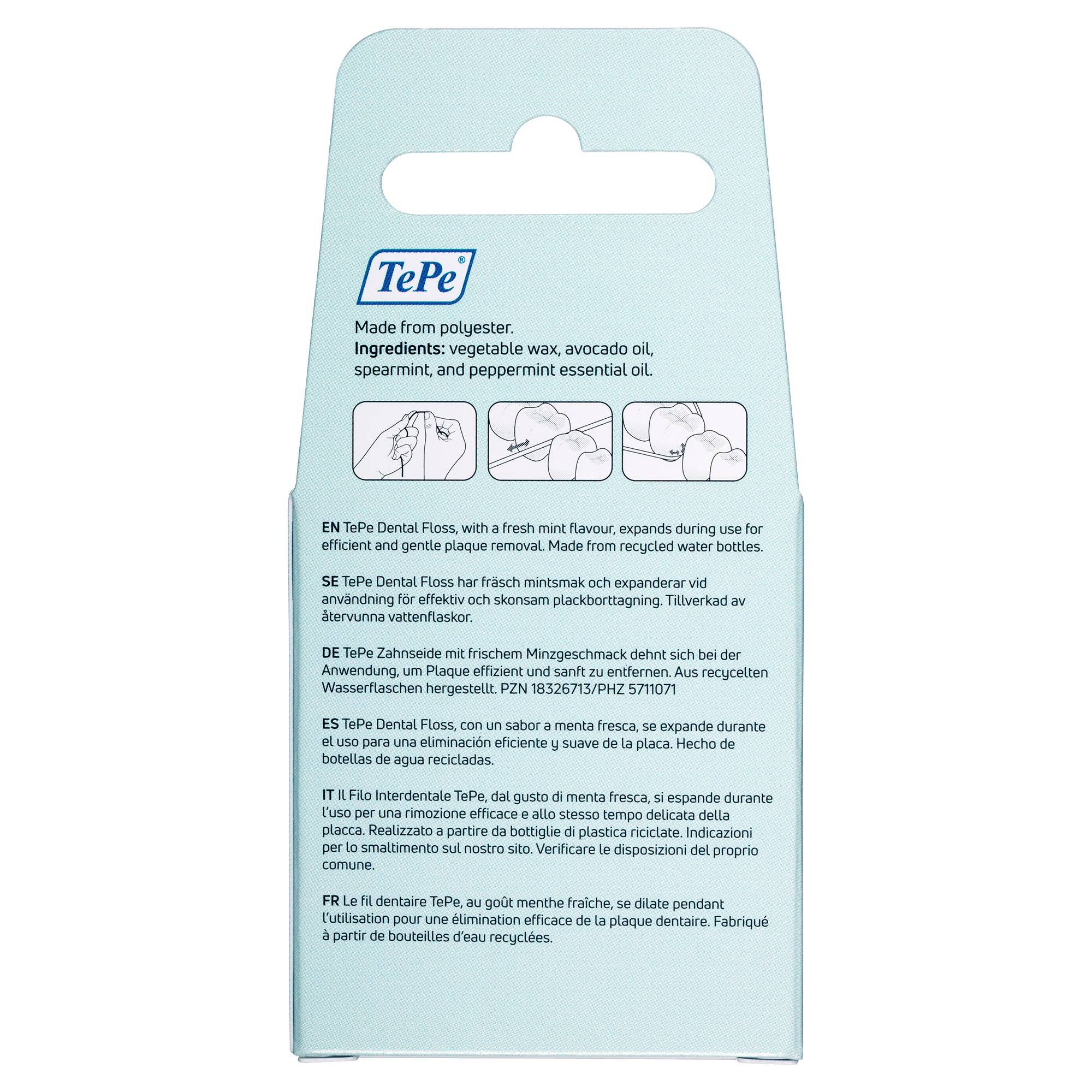 Tepe Dental Floss Waxed Mint
