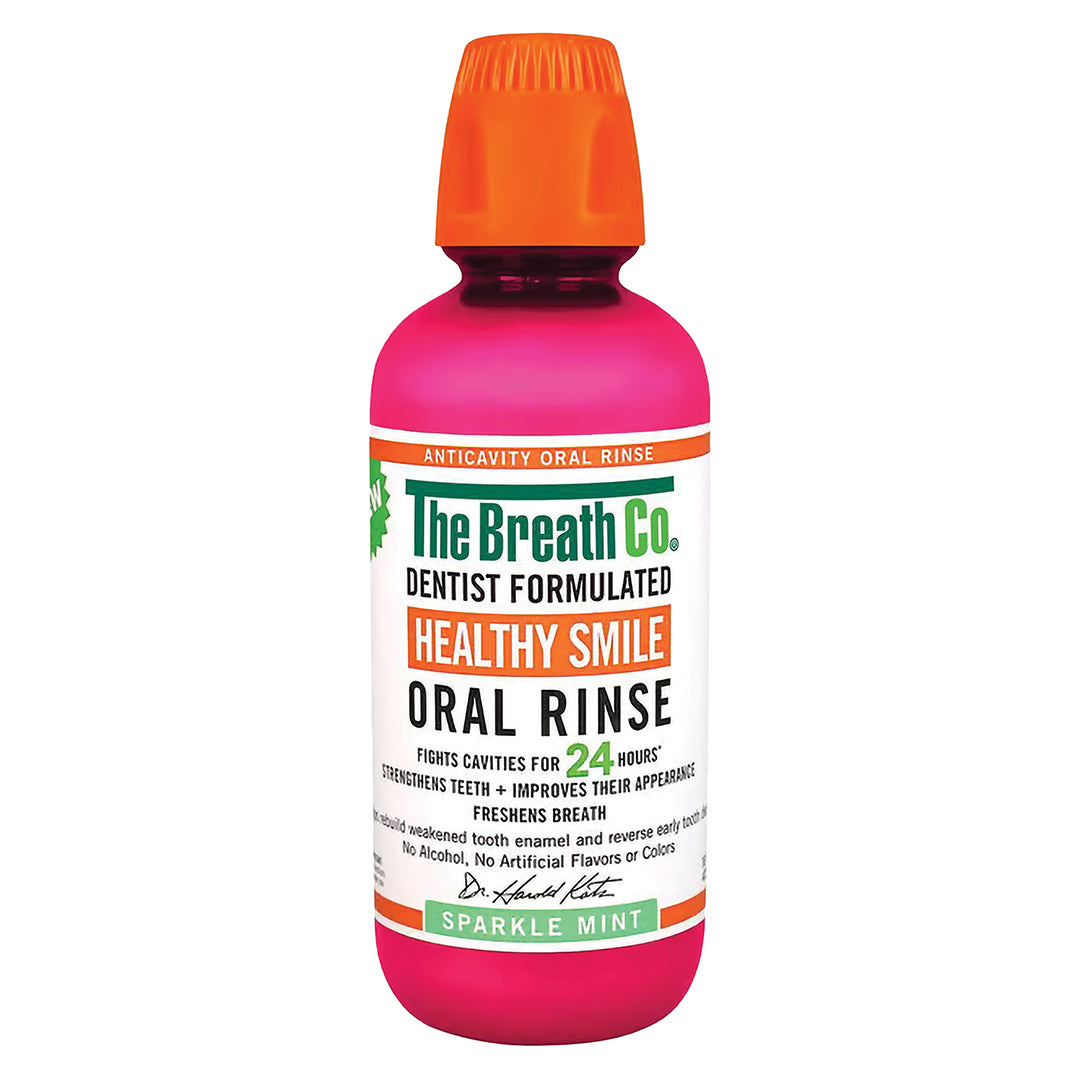 The Breath Sparkle Mint Oral Rinse For Healthy Smile