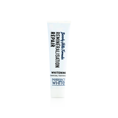 Perfect White Black Remineralisation Repair Whitening Charcoal Toothpaste