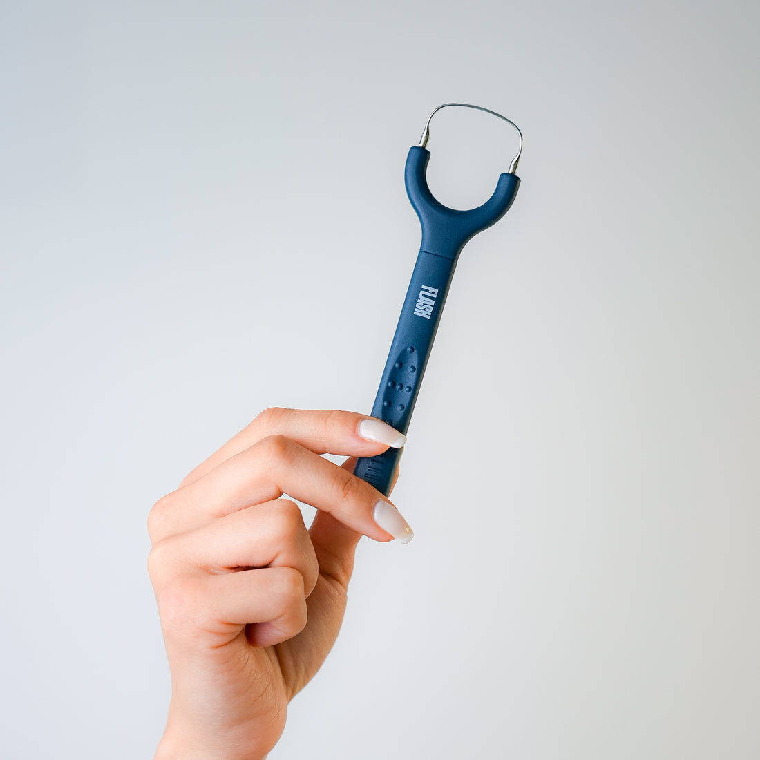 2 Flash Tongue Scraper Dark Blue