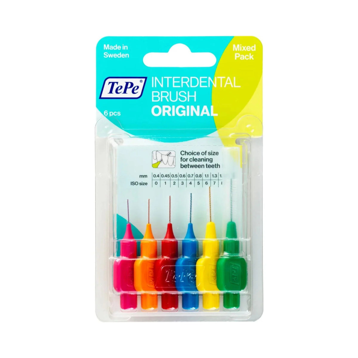 Tepe Packet TePe Original Interdental Brush Mixed Pack – Ultramed
