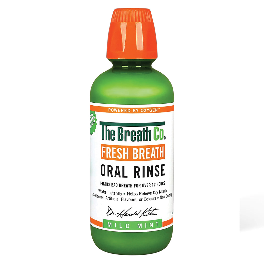 The Breath Mild Mint Oral Rinse for Fresh Breath